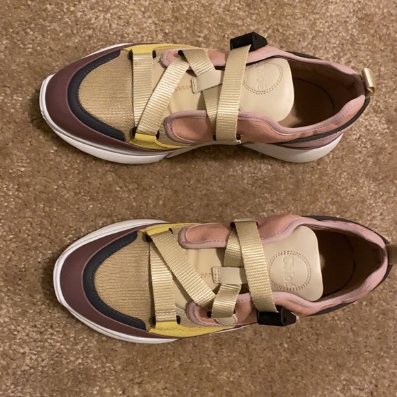 Authentic CHLOE sneakers size 38  w/ dust bag
Wore 1x - Picture 2 of 12